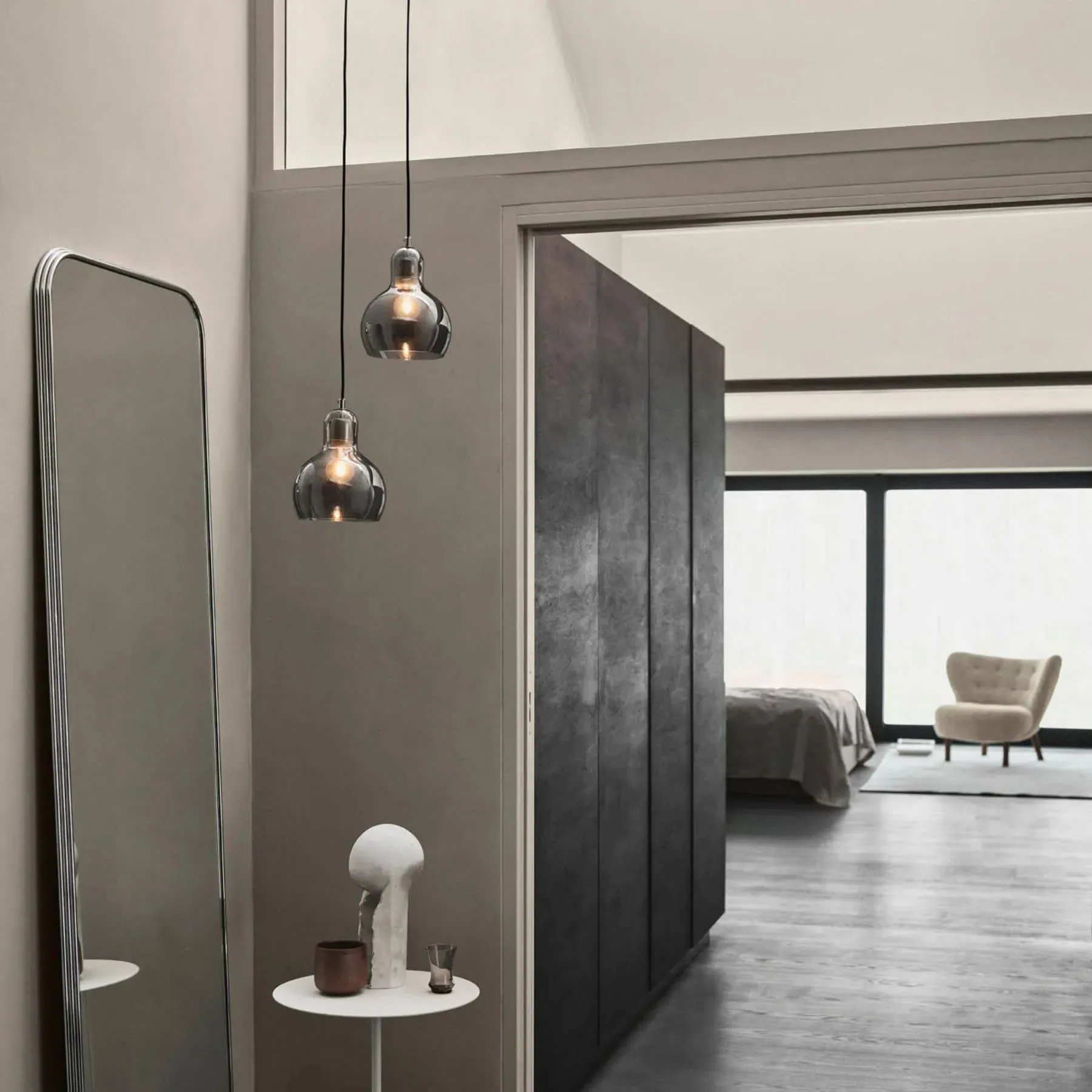 Mega Bulb Pendant Light - Gold, Glass