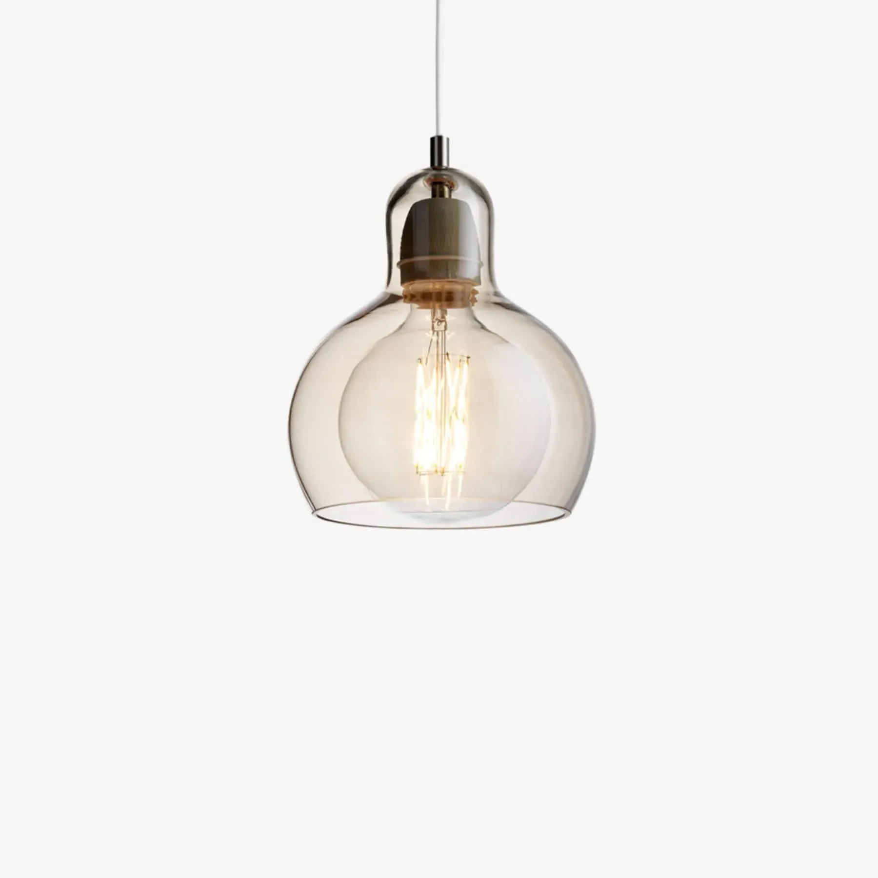 Mega Bulb Pendant Light - Gold, Glass
