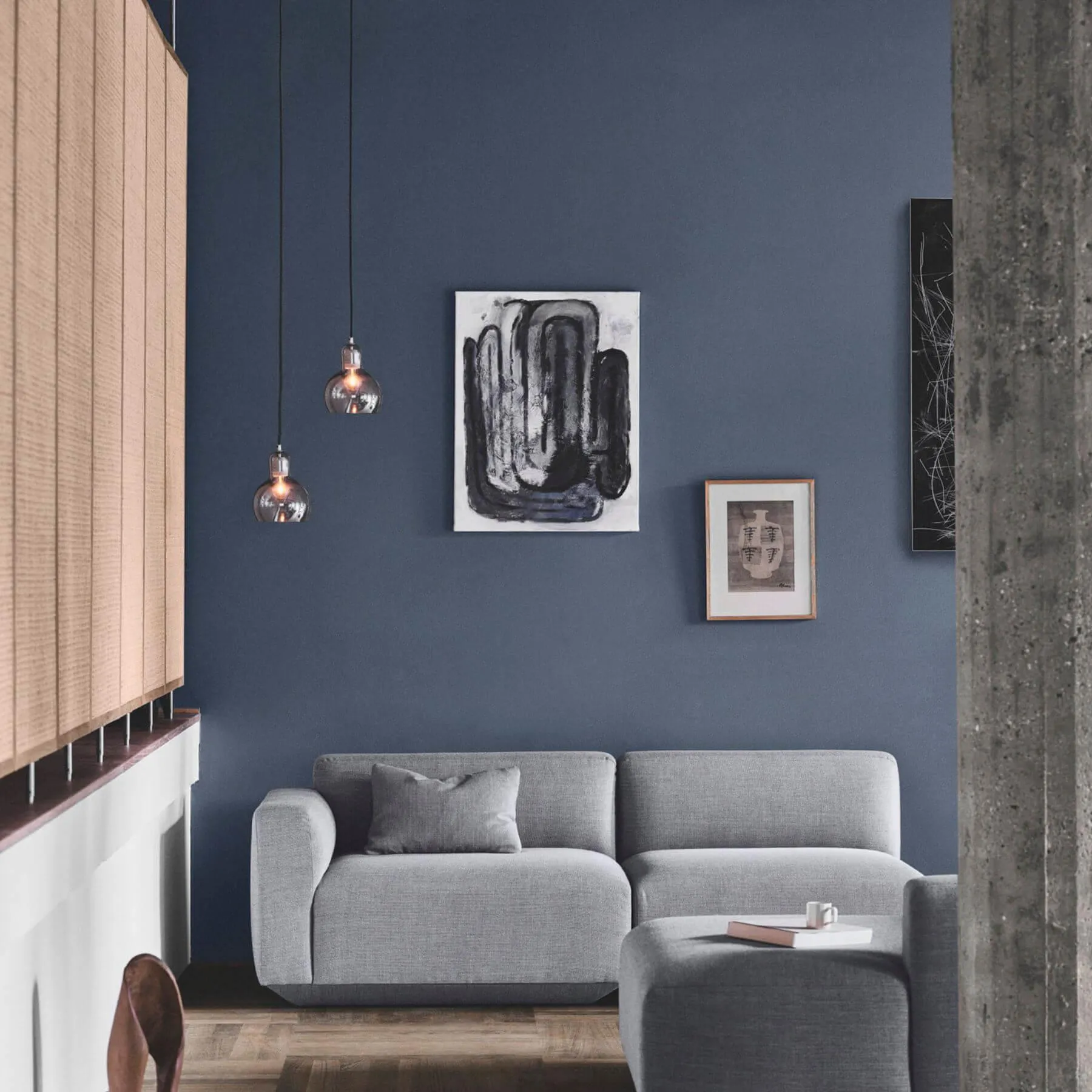 Mega Bulb Pendant Light - Silver, Glass