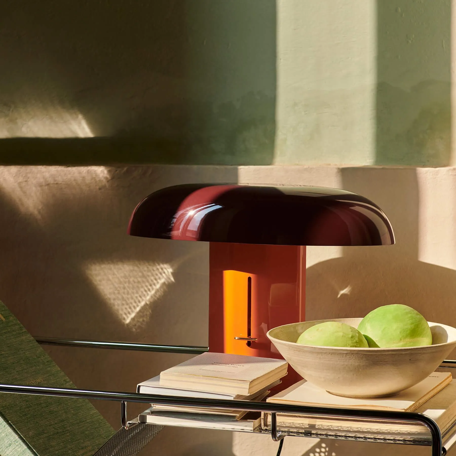 Montera Table Lamp - Amber Ruby