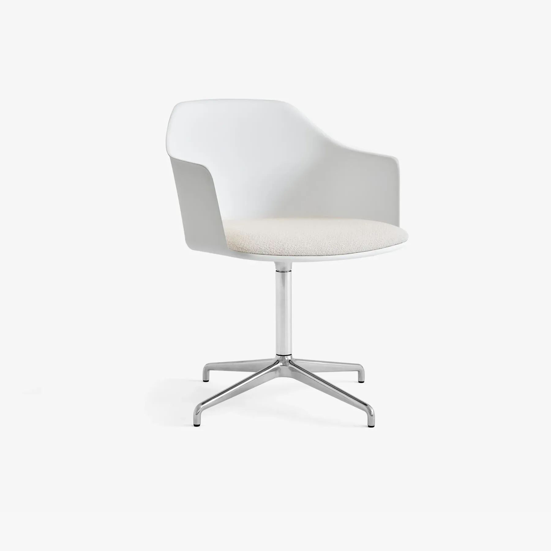 Office Chair with Cushion - Green, Aluminium