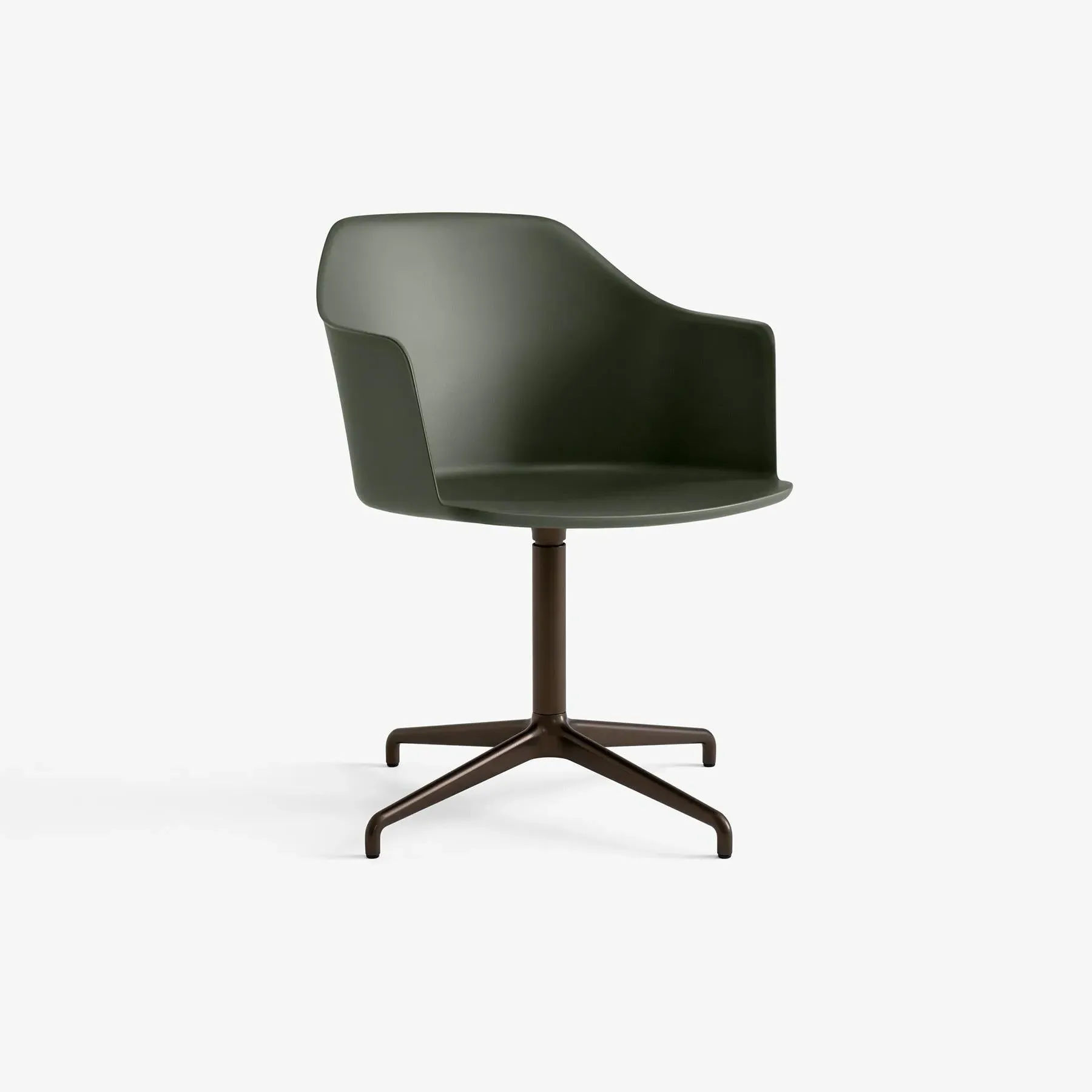 Office Chair with Ergonomic Support - Green image