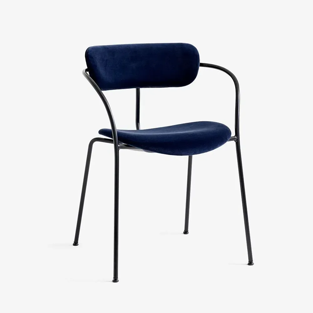 Pavilion Armchair Fully Upholstered - Twilight, Velvet