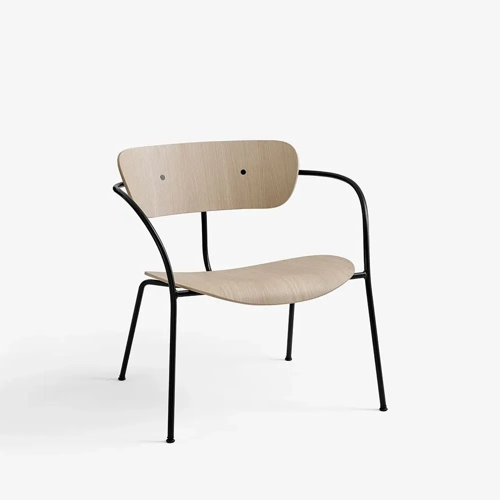 Pavilion Lounge Chair - Oak, Lacquered Wood