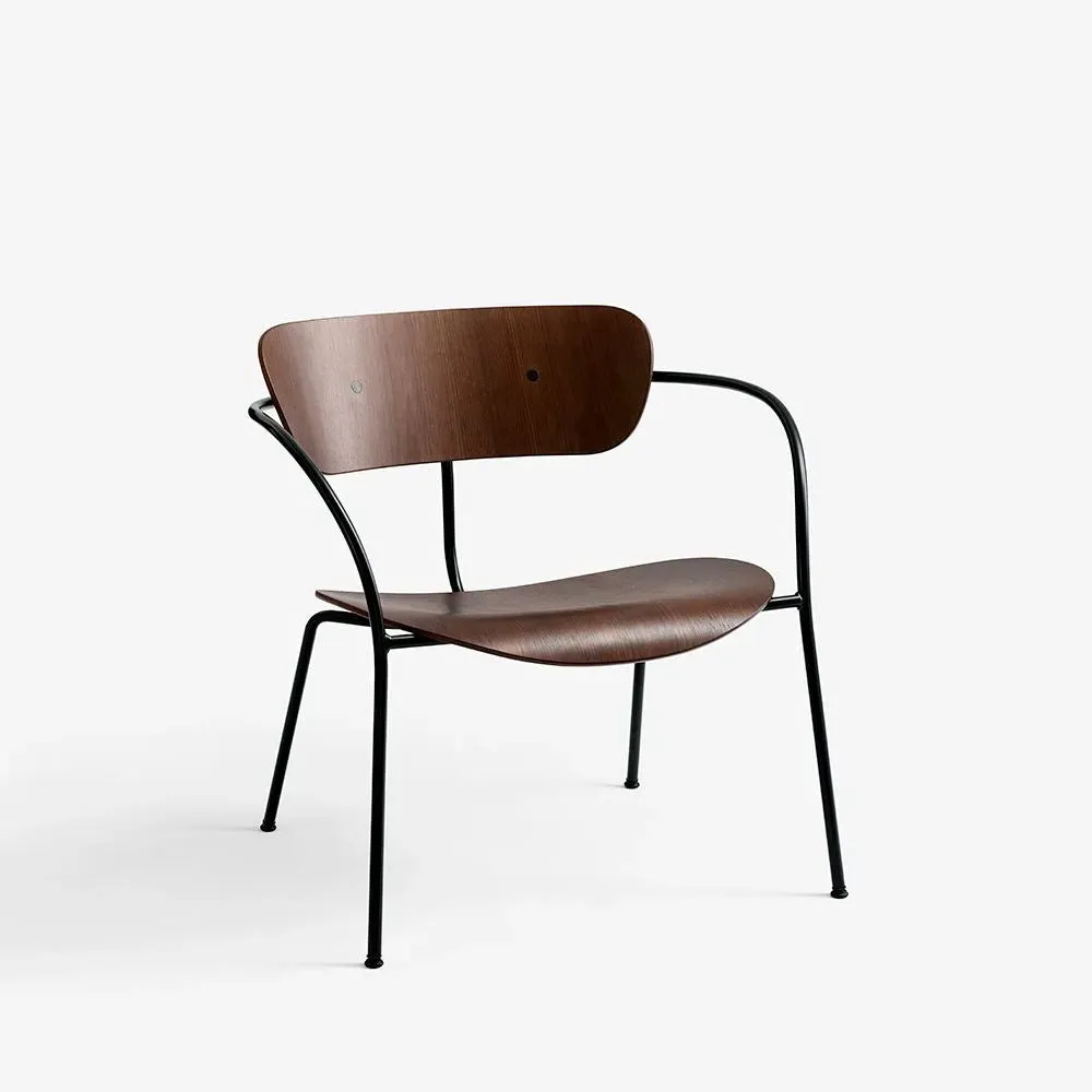 Pavilion Lounge Chair - Walnut, Lacquered Wood