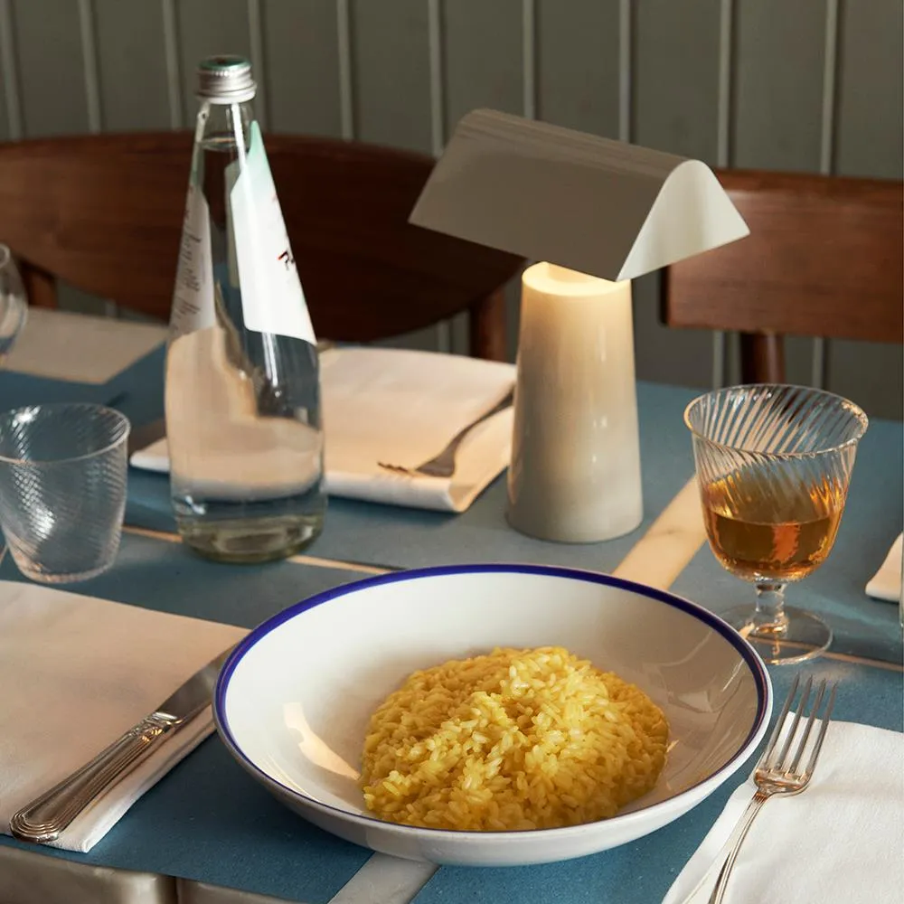 Portable Rechargeable Lamp with Dimmer - Burgundy