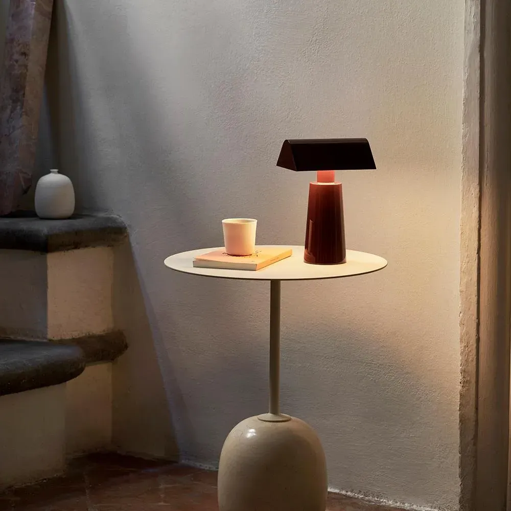 Portable Rechargeable Lamp with Dimmer - Grey