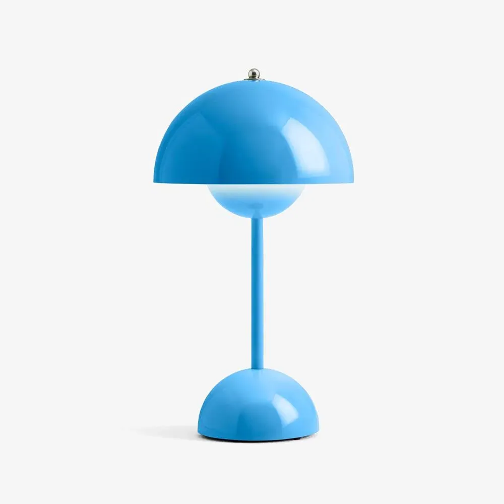 Portable Table Lamp with Touch Dimmer - Blue