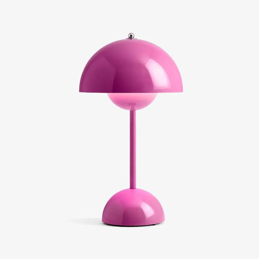 Portable Table Lamp with Touch Dimmer - Pink