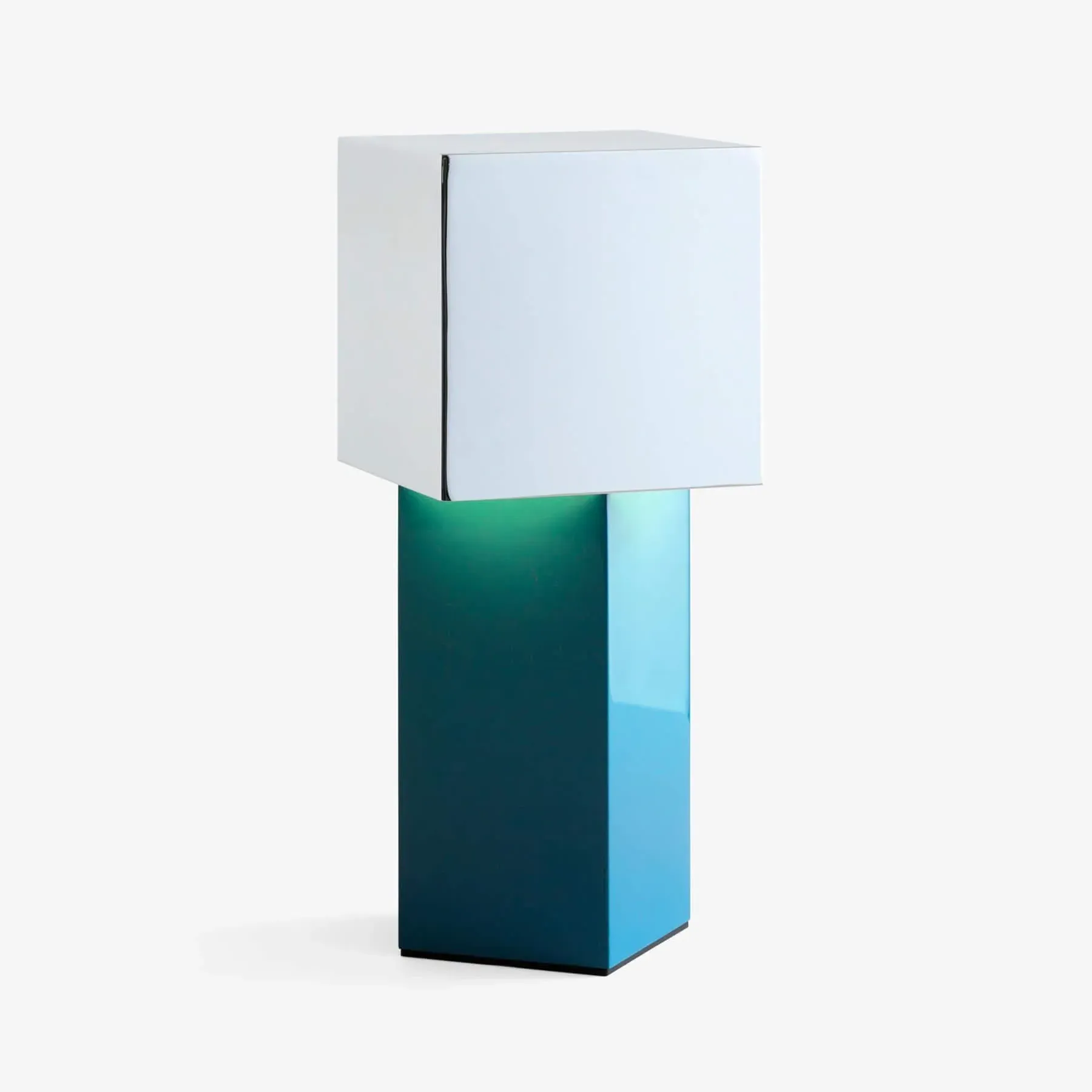 Rechargeable Table Lamp with Pivot Shade - Mint