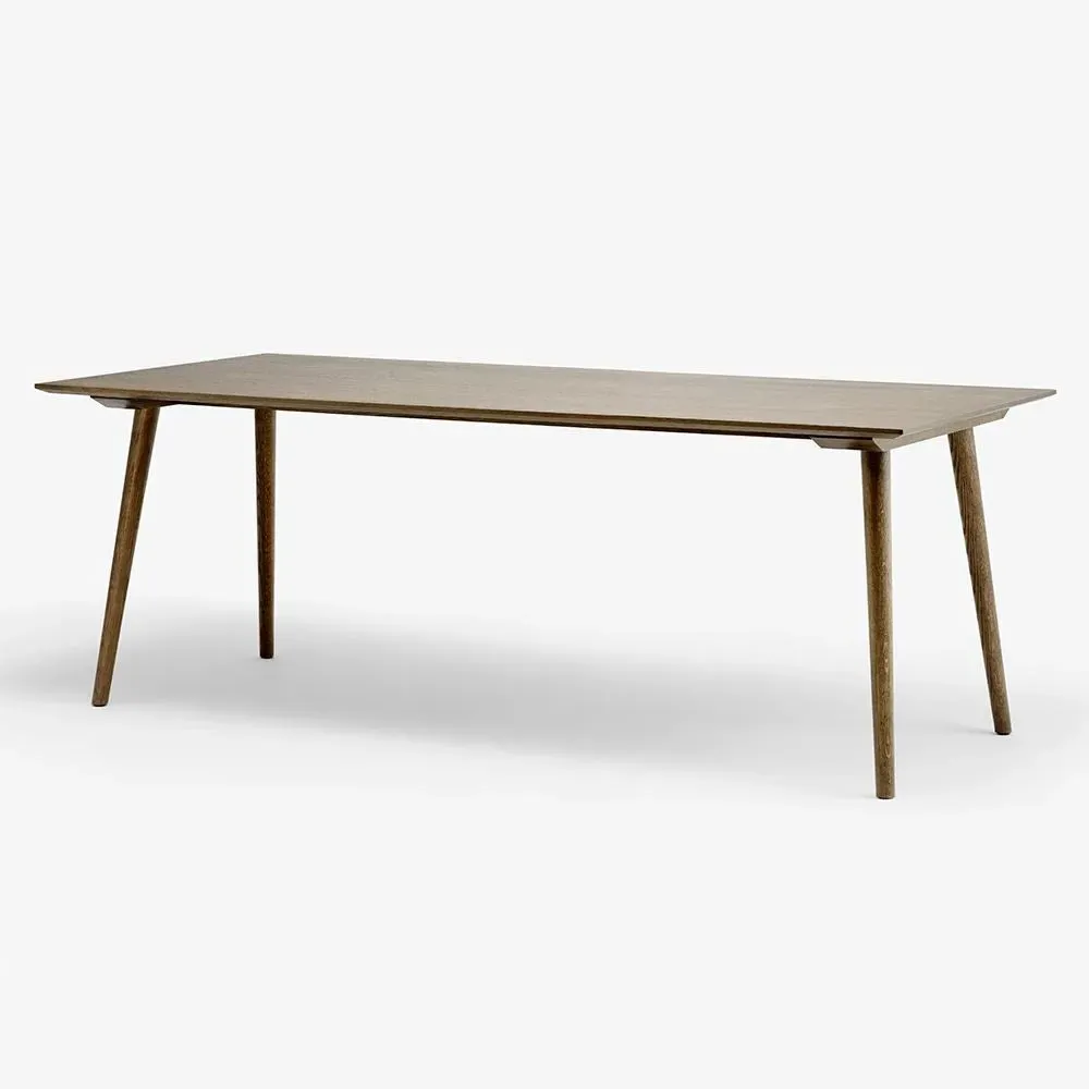 Rectangular Dining Table - Clear Lacquered Oak