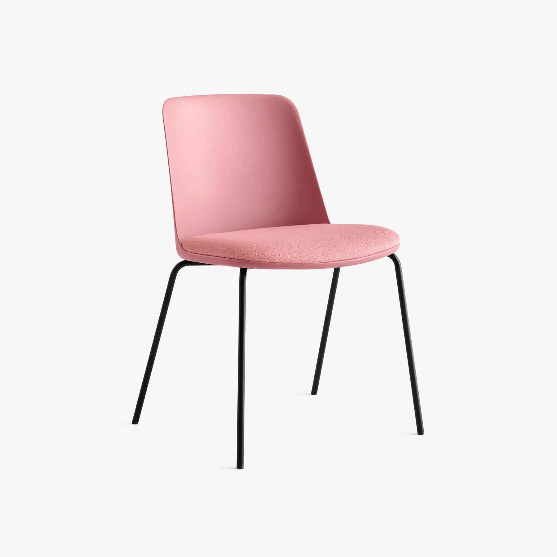 Rely Chair with Cushion - Pink, Recycled Plastic