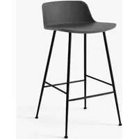 Rely HW81 HW86 Bar Stool 65cm - Stone, Recycled Plastic