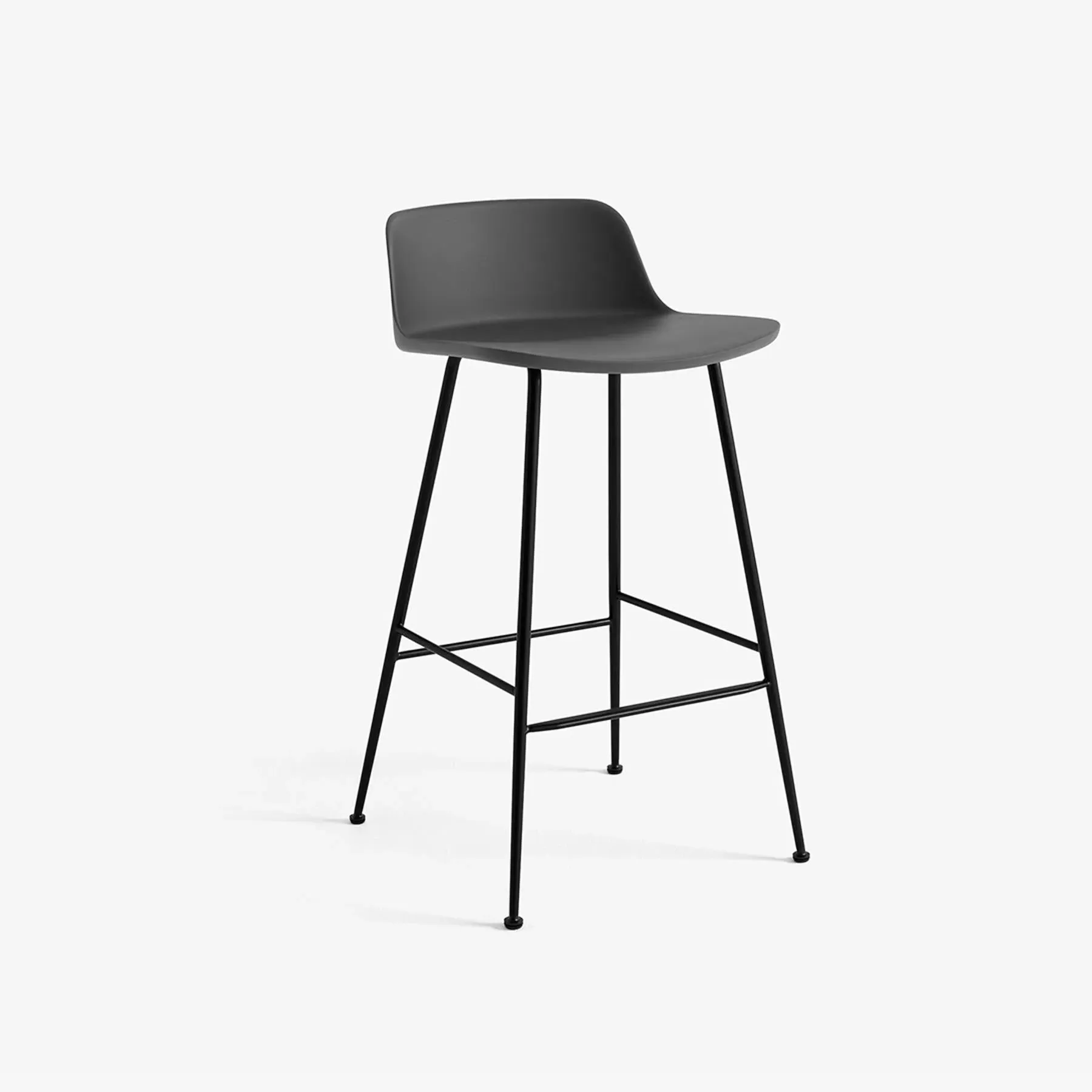 Rely HW81 HW86 Bar Stool 65cm - Stone, Recycled Plastic image