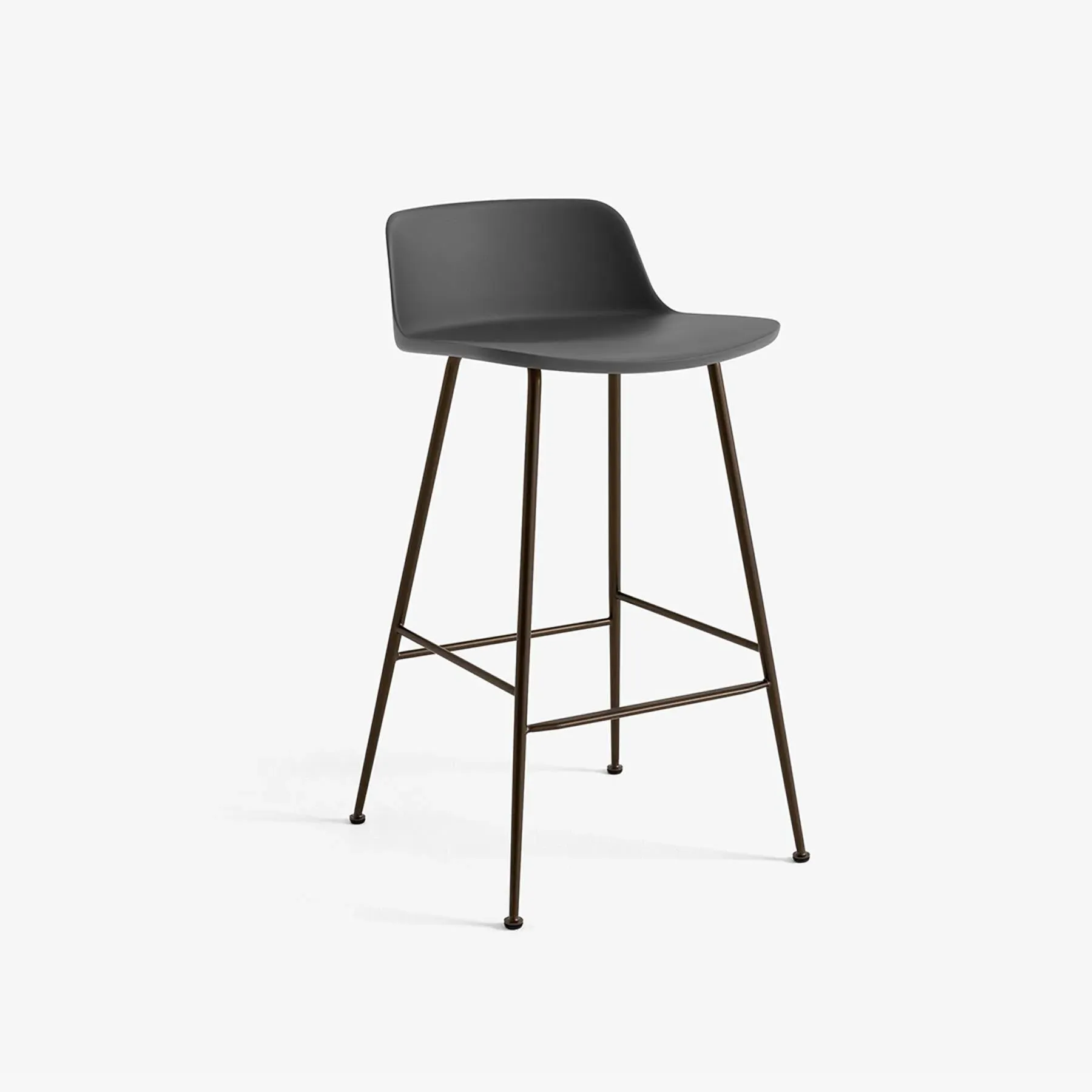 Rely HW81 HW86 Bar Stool 65cm - Stone, Recycled Plastic