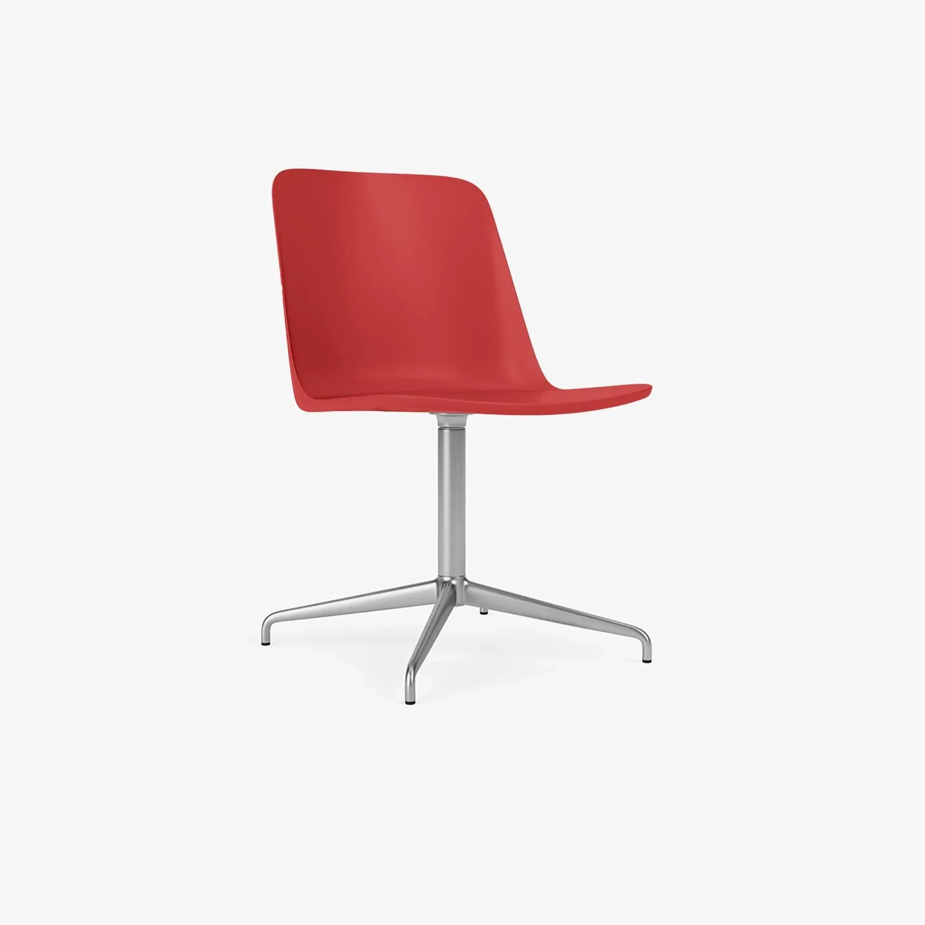 Rely Office Chair - Vermillion, Recycled Plastic