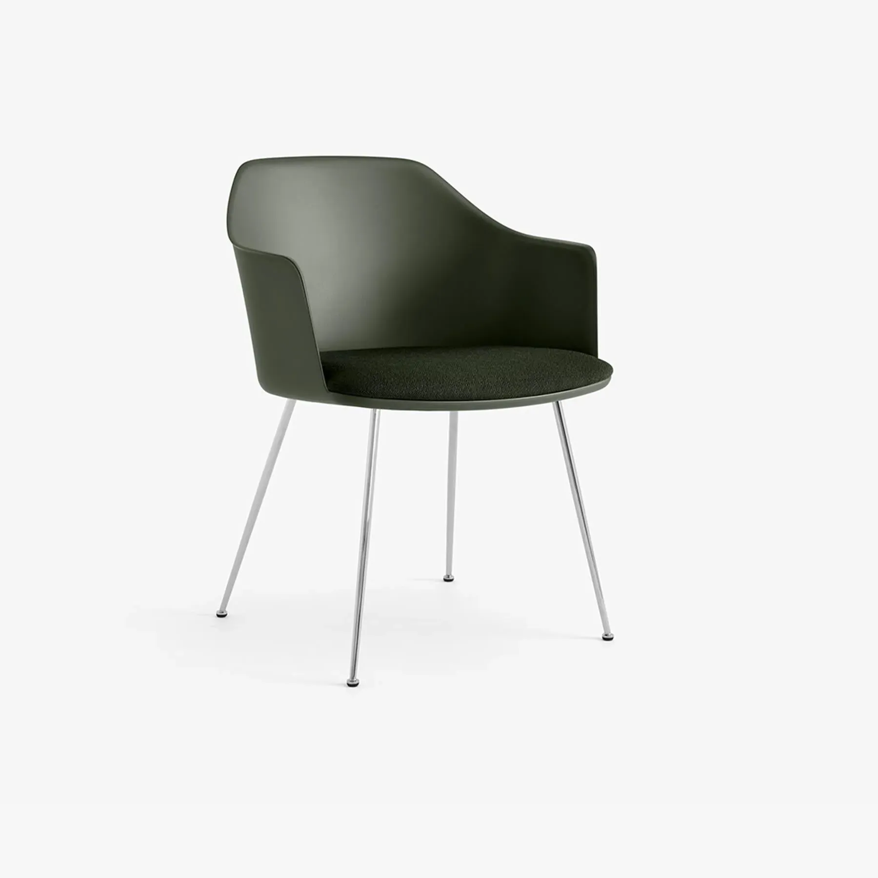 Rely Office Chair with Foam Cushion - Green, Fabric