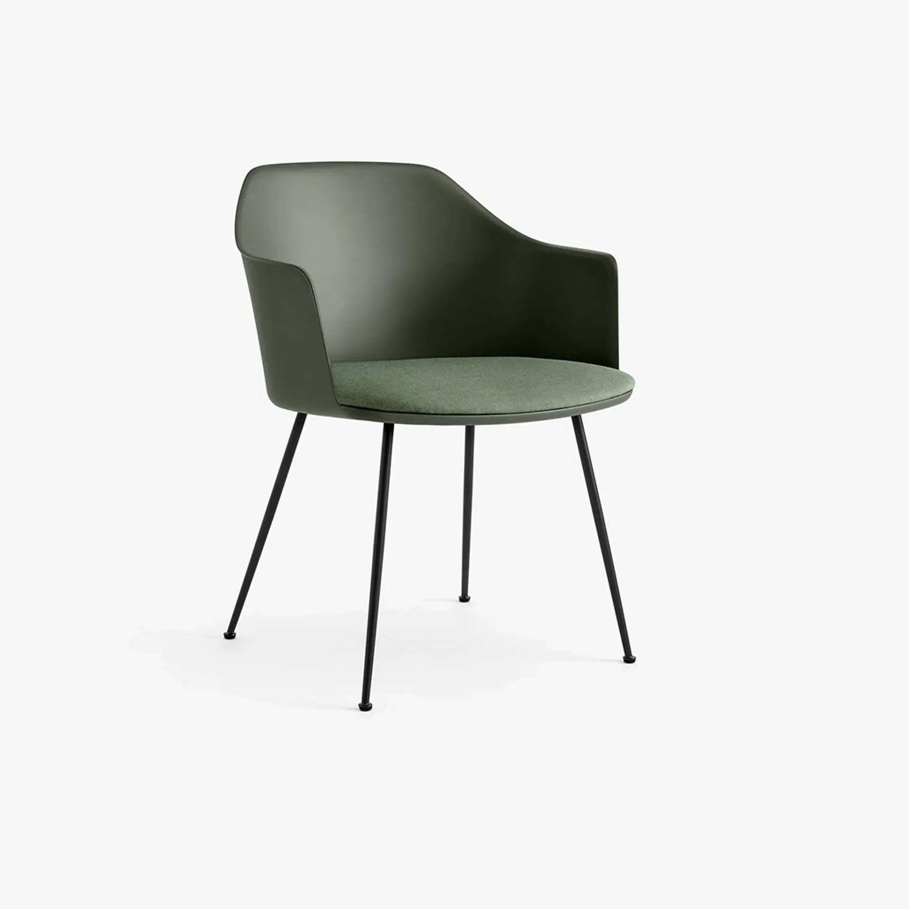 Rely Office Chair with Foam Cushion - White, Fabric