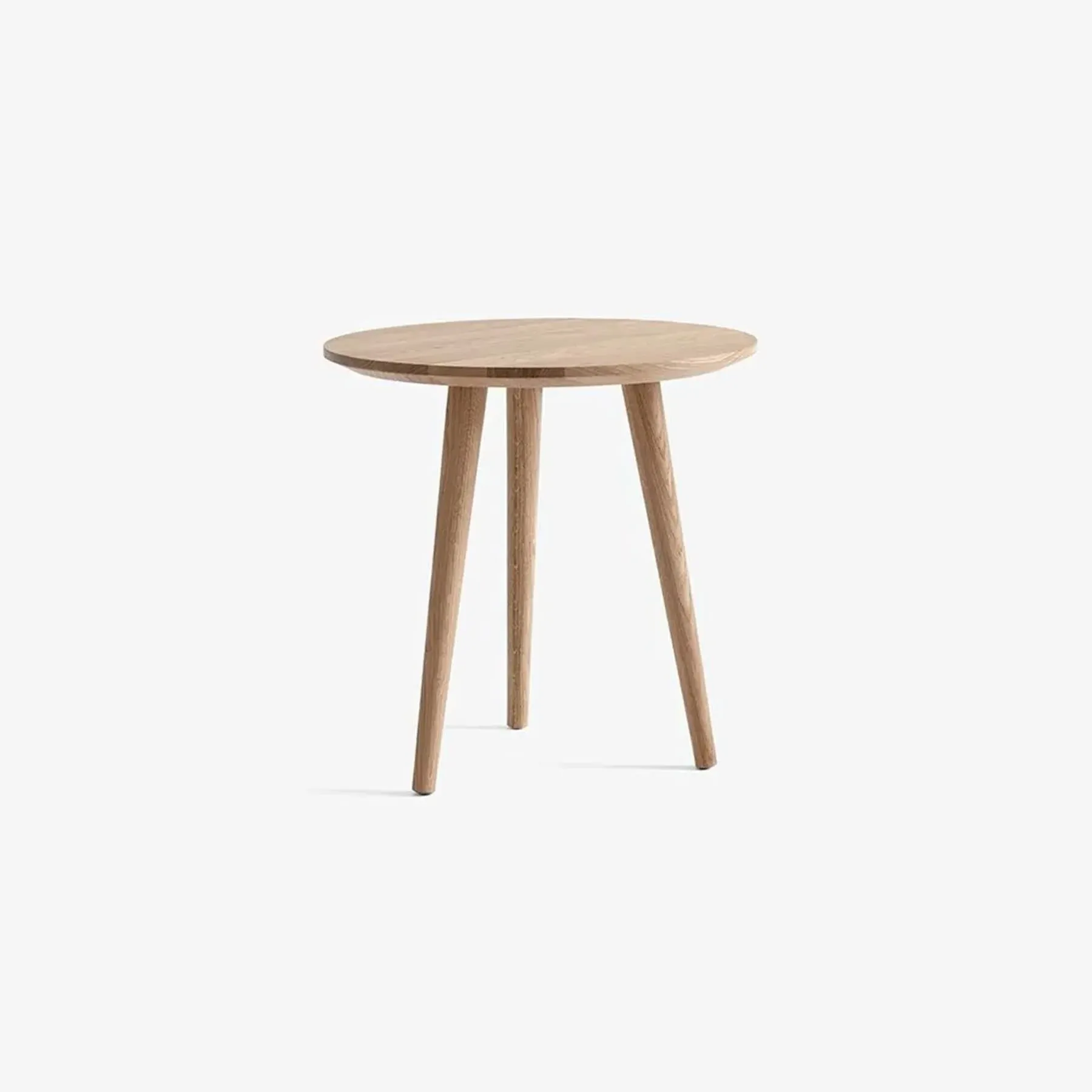 Round Lounge Table - Oak, Oiled Wood image