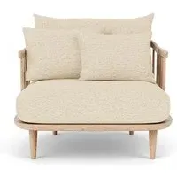 SC1 Fly Lounge Chair - Karakorum 001, Oiled Oak