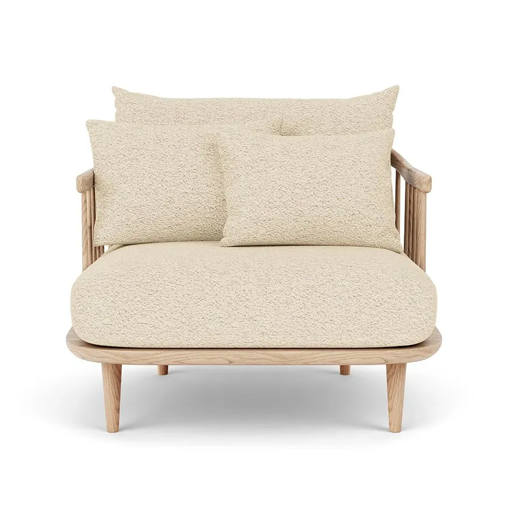 SC1 Fly Lounge Chair - Karakorum 001, Oiled Oak