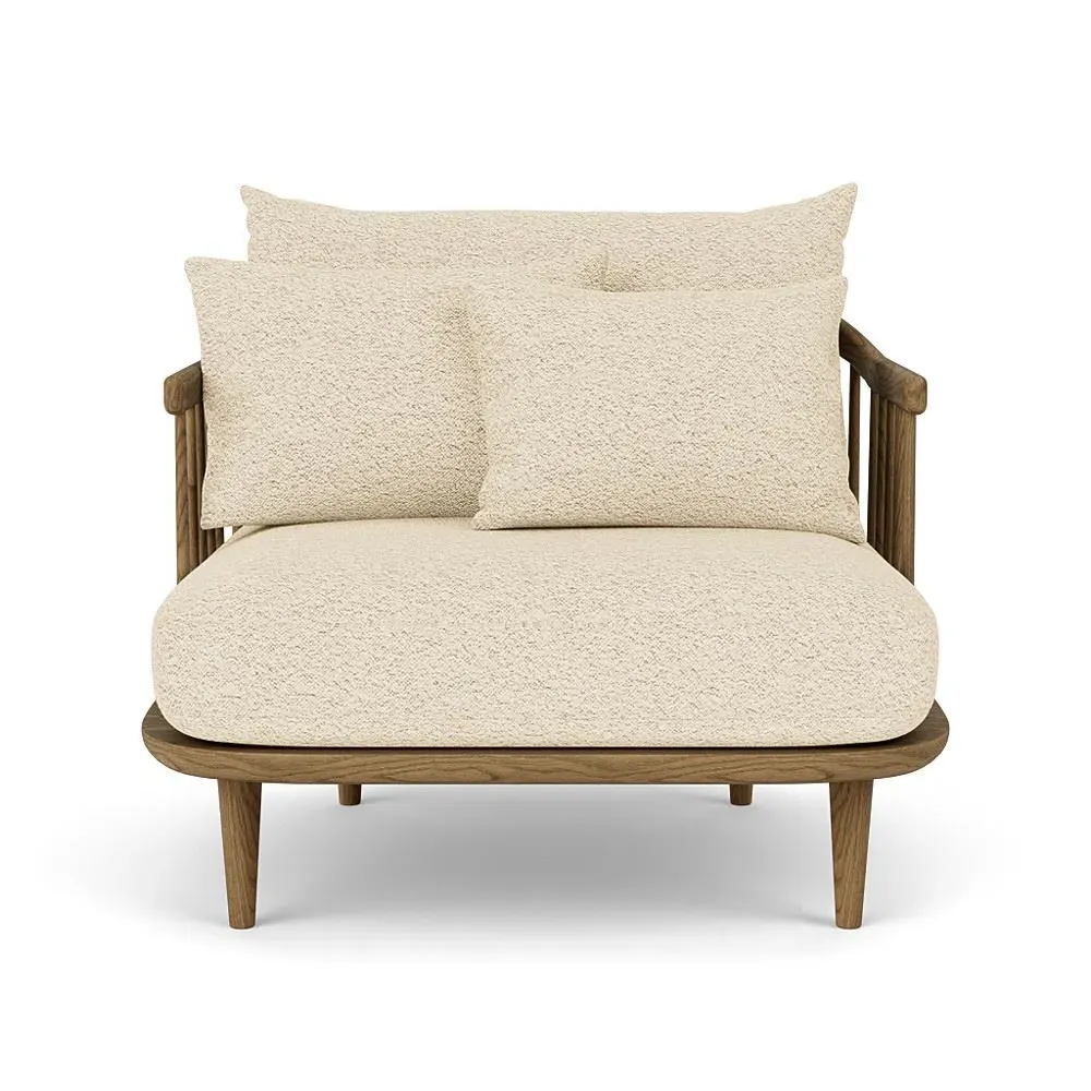 SC1 Fly Lounge Chair - Karakorum 001, Smoked Oak