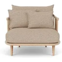 SC1 Fly Lounge Chair - Karakorum 003, Oiled Oak