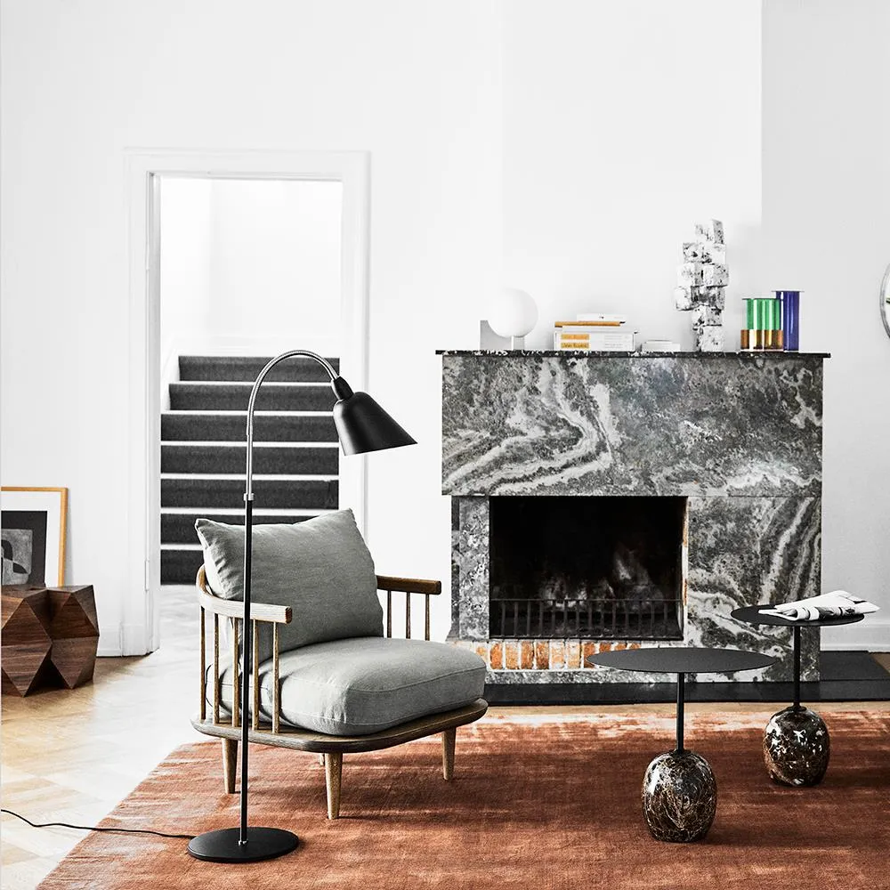 SC1 Fly Lounge Chair - Karakorum 003, Smoked Oak