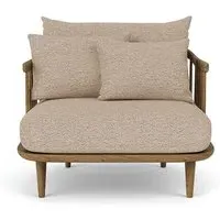 SC1 Fly Lounge Chair - Karakorum 003, Smoked Oak