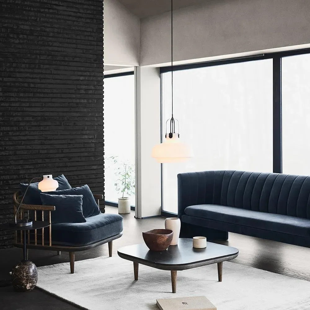 SC10 Fly Lounge Chair - Karakorum 001, Oiled Oak