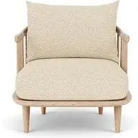 SC10 Fly Lounge Chair - Karakorum 001, Oiled Oak