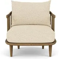 SC10 Fly Lounge Chair - Karakorum 001, Smoked Oak