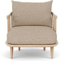 SC10 Fly Lounge Chair - Karakorum 003, Oiled Oak