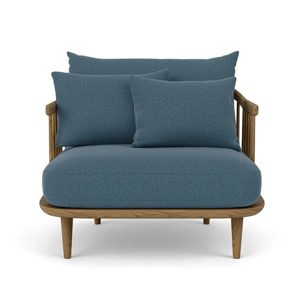 SC10 Fly Lounge Chair - Karakorum 003, Smoked Oak