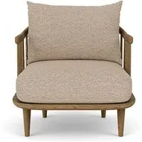 SC10 Fly Lounge Chair - Karakorum 003, Smoked Oak