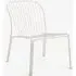 SC100 & SC101 Thorvald Stackable Garden Chair - Ivory White