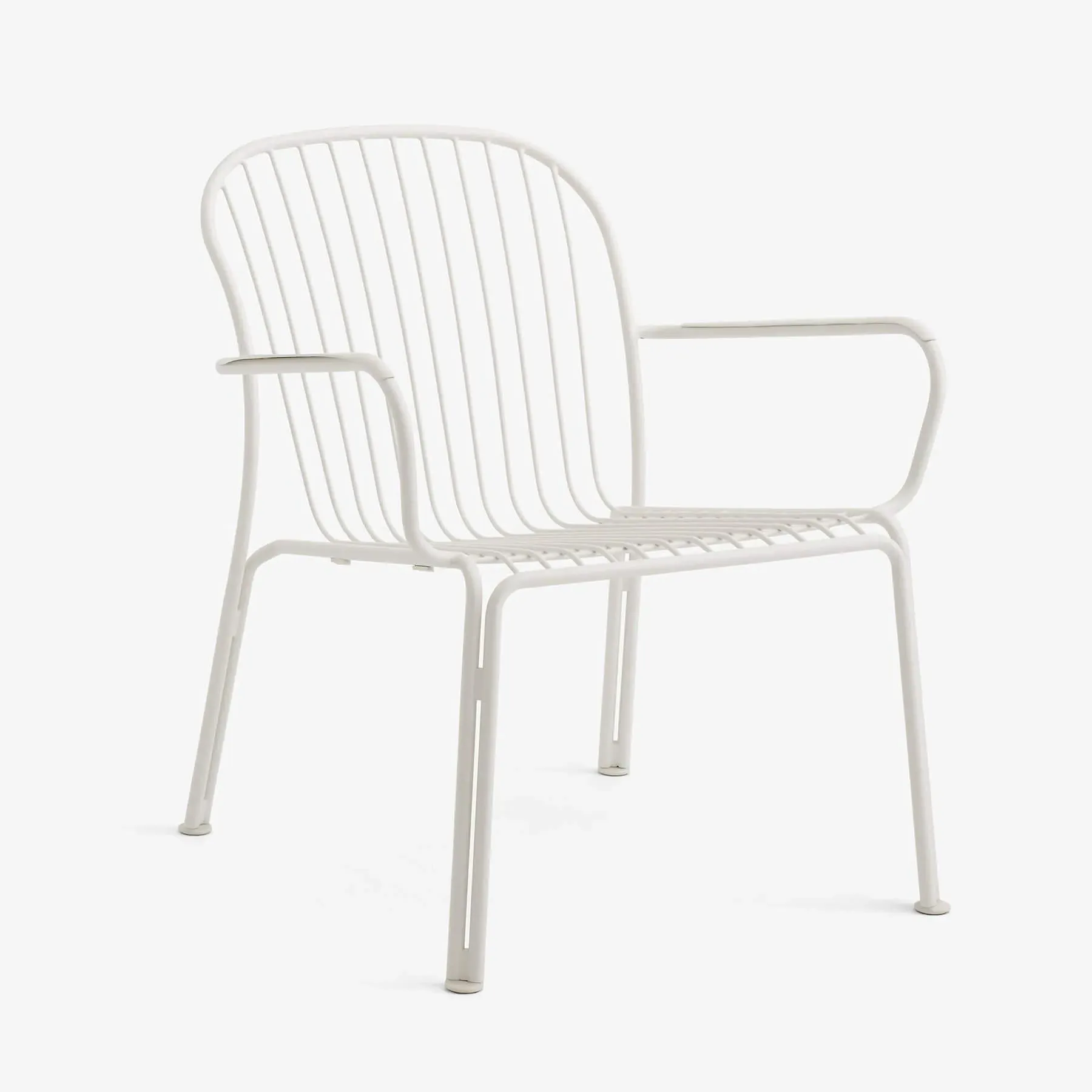 SC100 & SC101 Thorvald Stackable Garden Chair - Ivory White