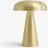 SC53 Como Portable Rechargeable Table Lamp - Brass