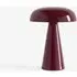 SC53 Como Portable Rechargeable Table Lamp - Red Brown