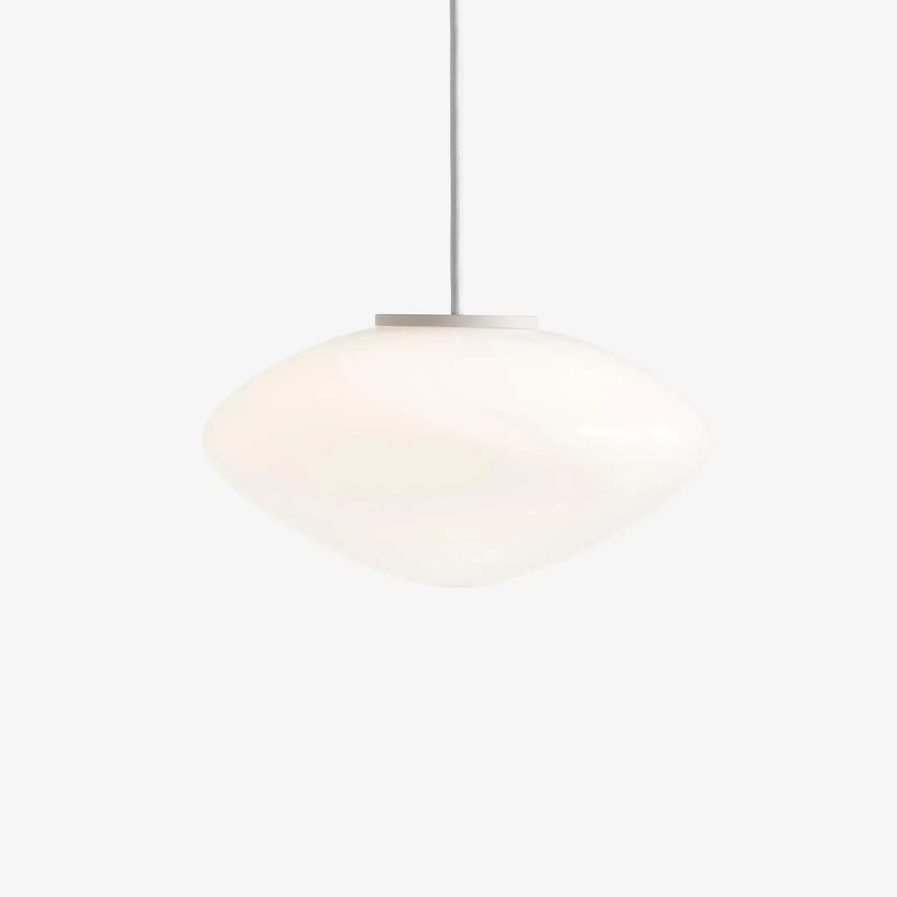 Small Pendant Light - Opal Glass image