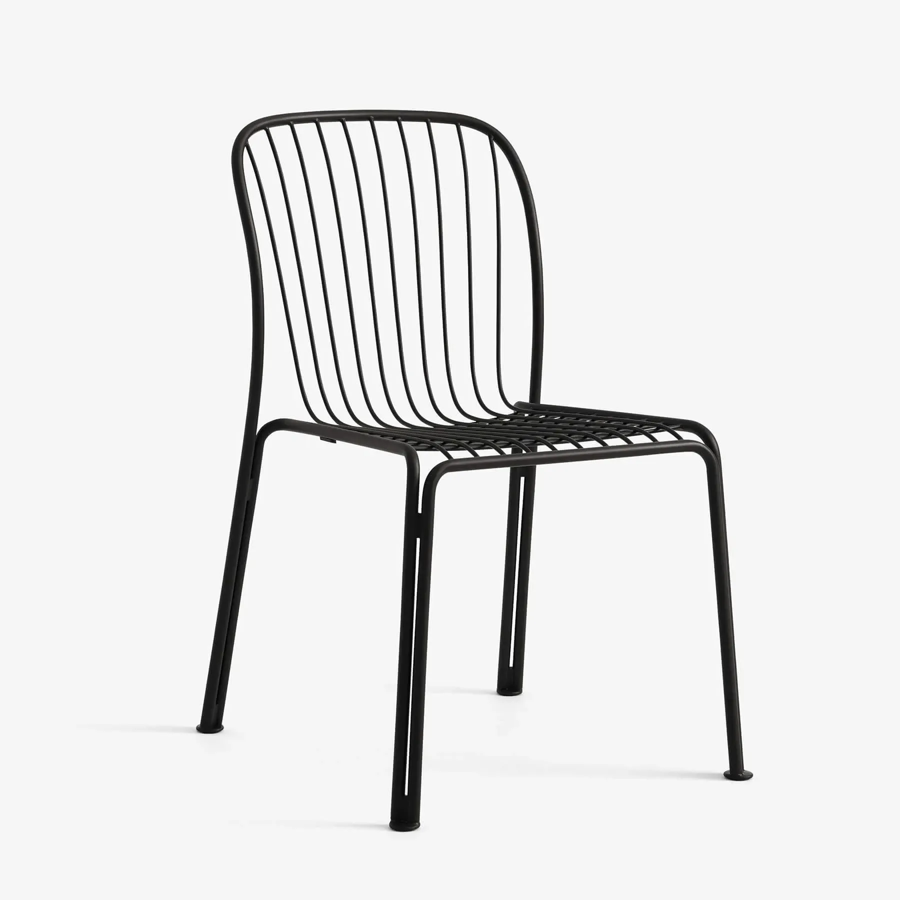 Stackable Outdoor Chair - Black, Steel image