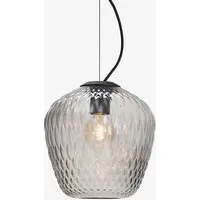 SW3 & SW4 Blown Large Pendant Light - Silver, Glass