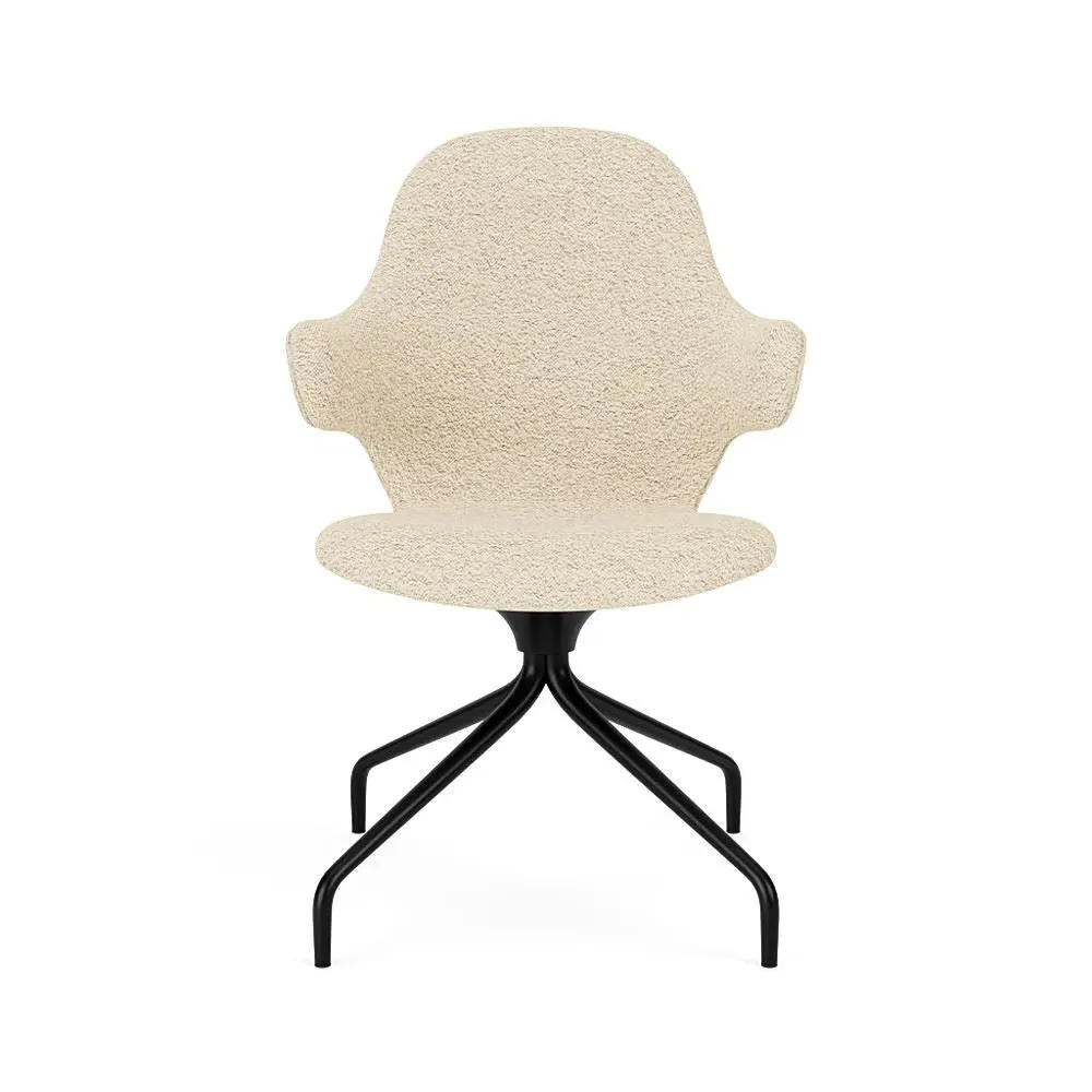 Swivel Dining Chair with Return - Black Base image