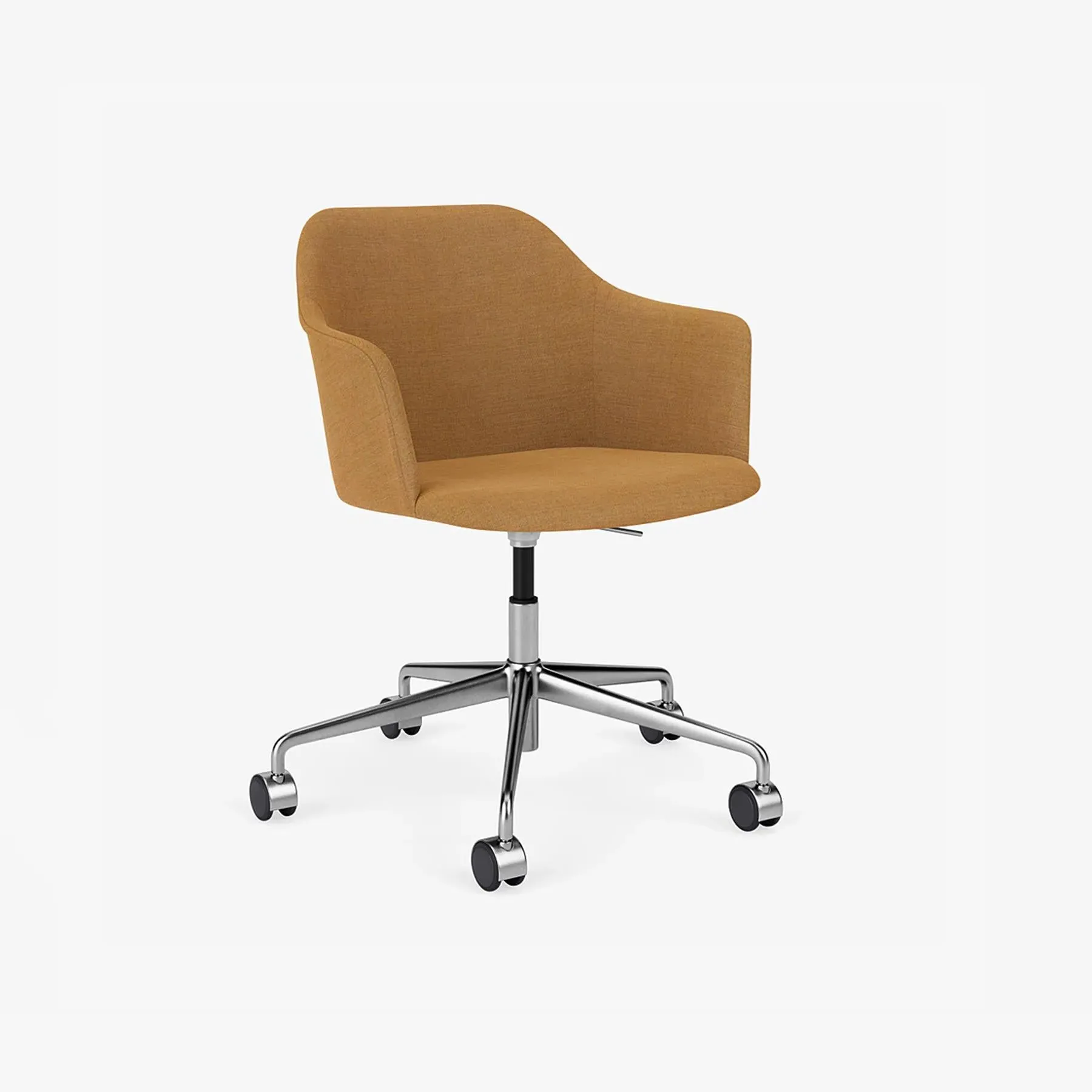 Swivel Office Chair with Castors - Fabric image