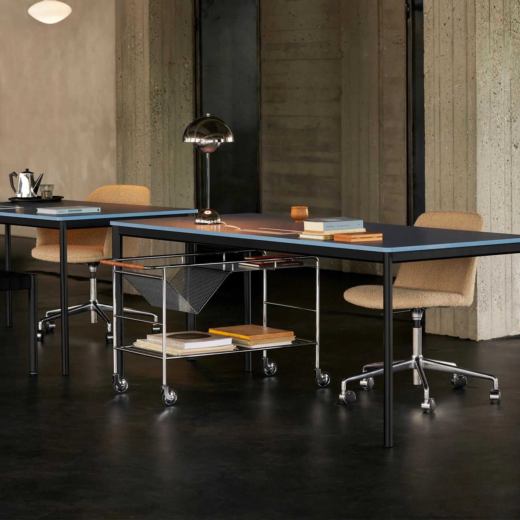 Swivel Office Chair with Gas Lift - Black