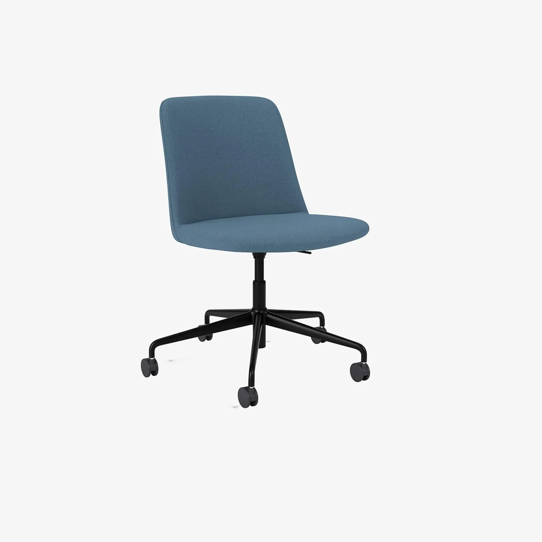 Swivel Office Chair with Gas Lift - Black