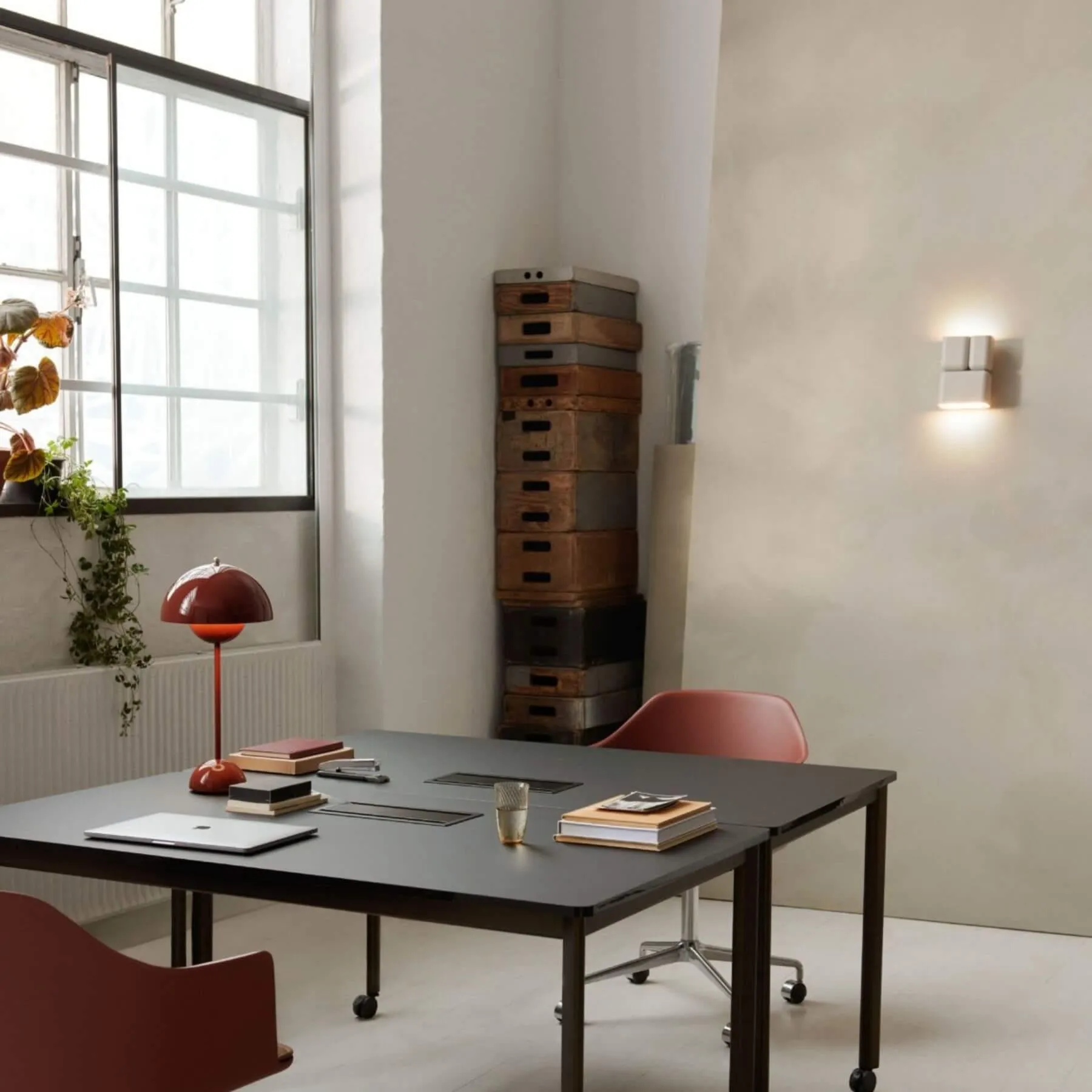 Tabata Wall Lamp with Adjustable Modules - Grey