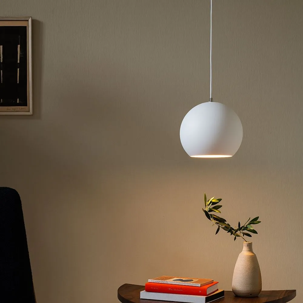 &Tradition VP6 Topan Pendant Light - Matt Black