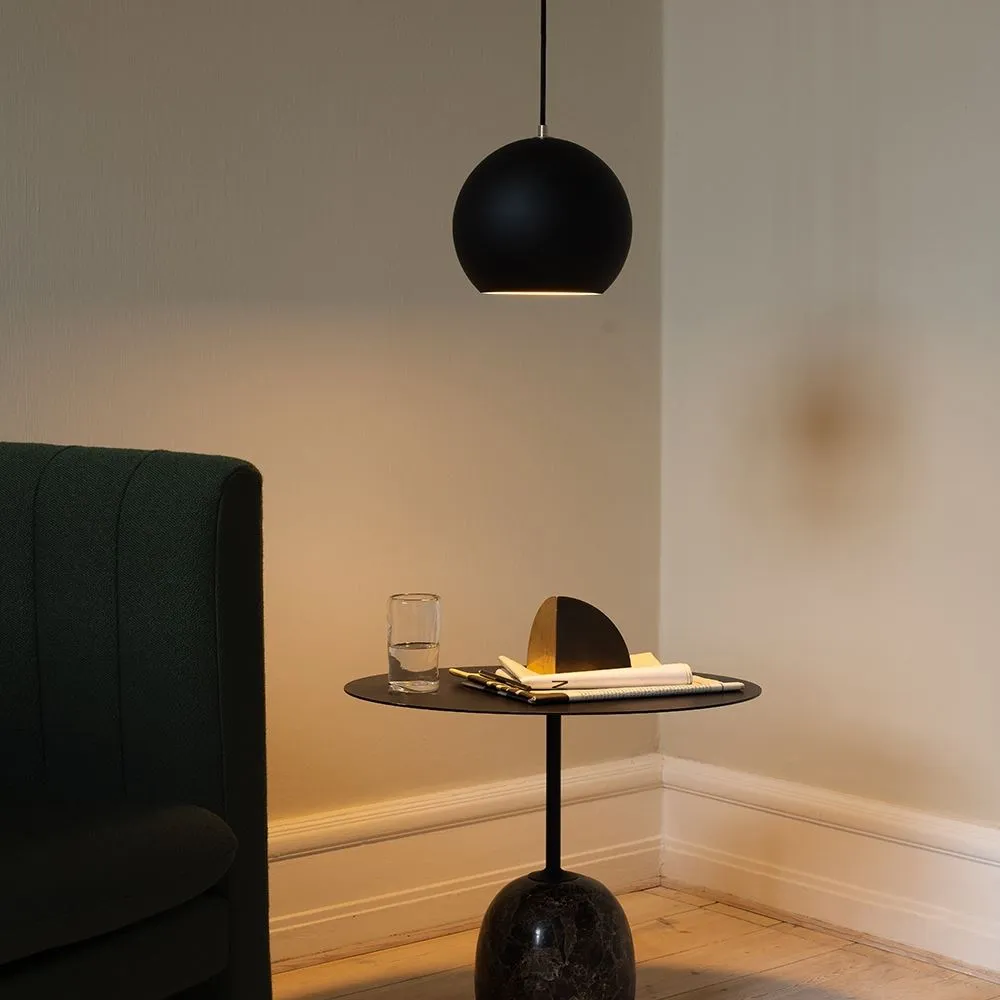 &Tradition VP6 Topan Pendant Light - Matt Black