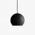 &Tradition VP6 Topan Pendant Light - Matt Black